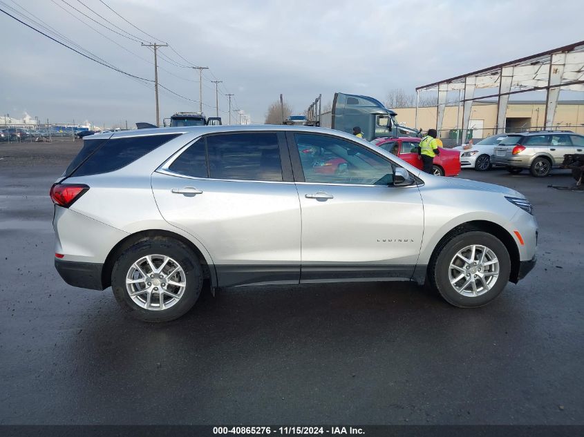 2022 Chevrolet Equinox Fwd Lt VIN: 3GNAXKEV8NL230872 Lot: 40865276