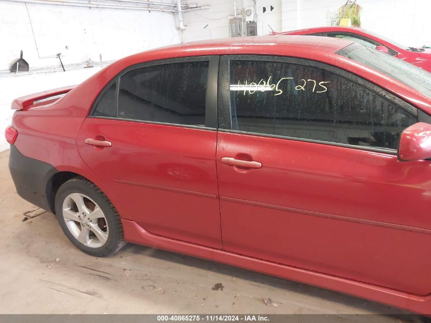 2011 Toyota Corolla S VIN: 2T1BU4EE1BC627436 Lot: 40865275