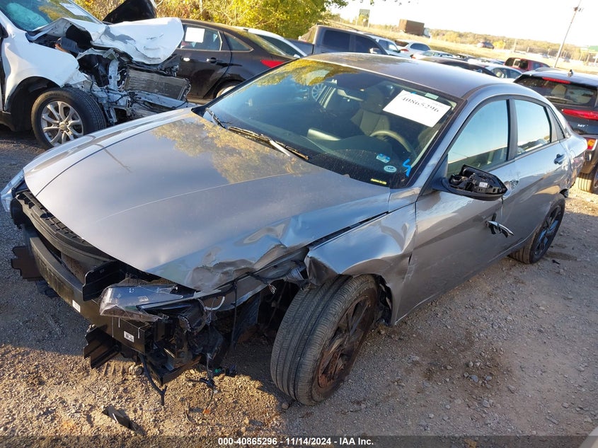 2023 HYUNDAI ELANTRA VIN: KMHLM4AG5PU624038