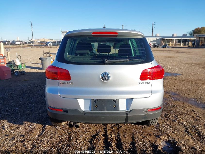 2012 Volkswagen Tiguan S VIN: WVGAV7AX7CW608010 Lot: 40865303