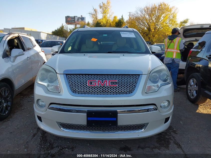 2011 GMC Acadia Denali VIN: 1GKKRTED4BJ224501 Lot: 40865304