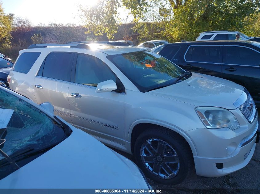 2011 GMC Acadia Denali VIN: 1GKKRTED4BJ224501 Lot: 40865304