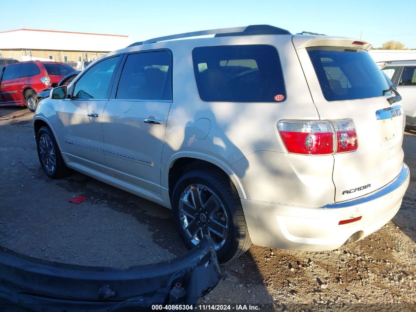 2011 GMC Acadia Denali VIN: 1GKKRTED4BJ224501 Lot: 40865304