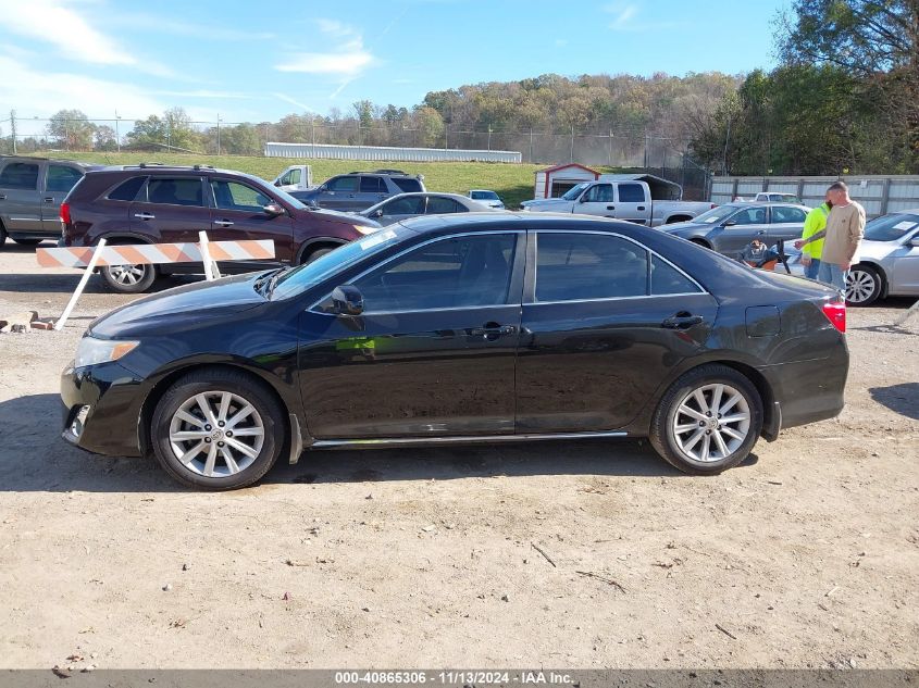 2012 Toyota Camry Xle VIN: 4T4BF1FK6CR187247 Lot: 40865306