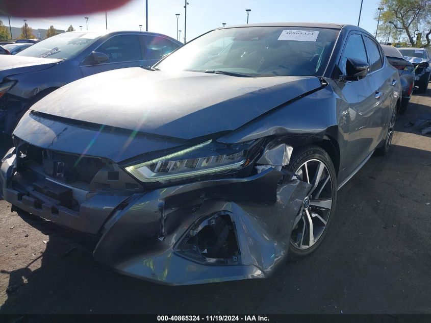 2020 Nissan Maxima Sl Xtronic Cvt VIN: 1N4AA6DV7LC383471 Lot: 40865324