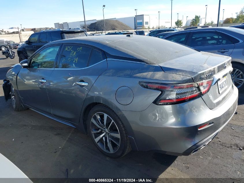 2020 Nissan Maxima Sl Xtronic Cvt VIN: 1N4AA6DV7LC383471 Lot: 40865324