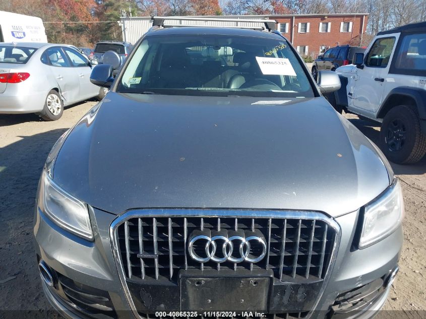 2013 Audi Q5 2.0T Premium VIN: WA1LFAFP5DA059383 Lot: 40865325