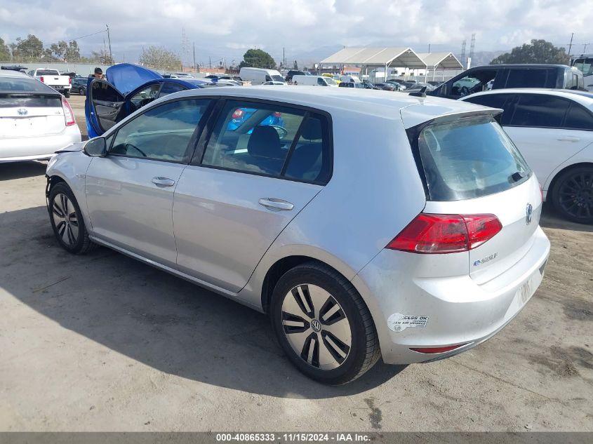 2016 Volkswagen E-Golf Se VIN: WVWKP7AU6GW906529 Lot: 40865333