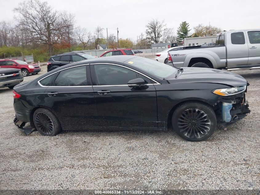 2014 Ford Fusion Titanium VIN: 3FA6P0K96ER137510 Lot: 40865334