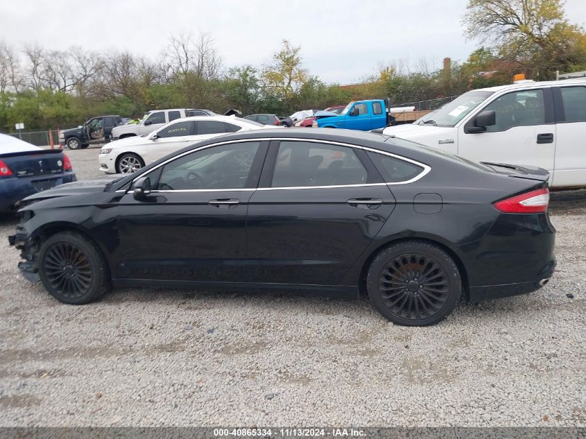 2014 Ford Fusion Titanium VIN: 3FA6P0K96ER137510 Lot: 40865334