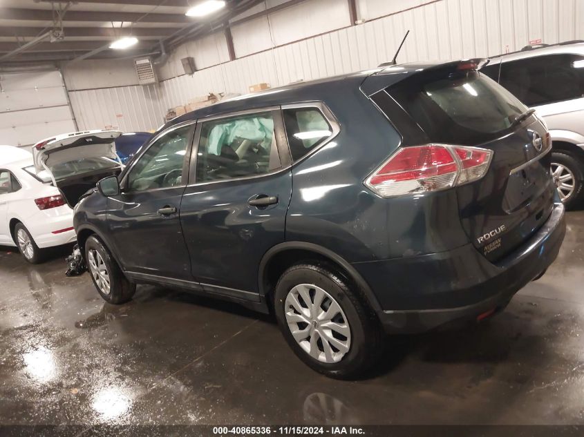 2016 Nissan Rogue S/Sl/Sv VIN: 5N1AT2MV3GC808277 Lot: 40865336