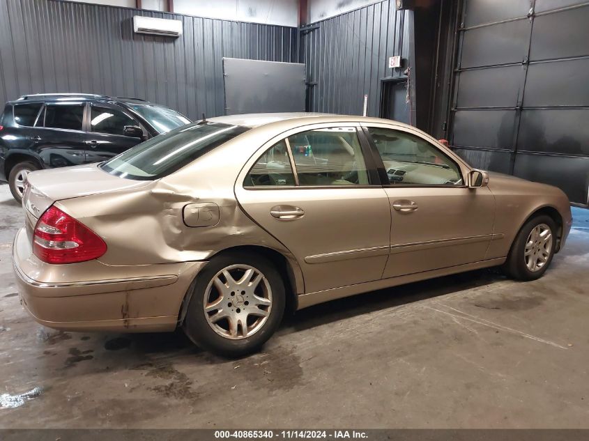 2005 Mercedes-Benz E 320 4Matic VIN: WDBUF82J15X174368 Lot: 40865340