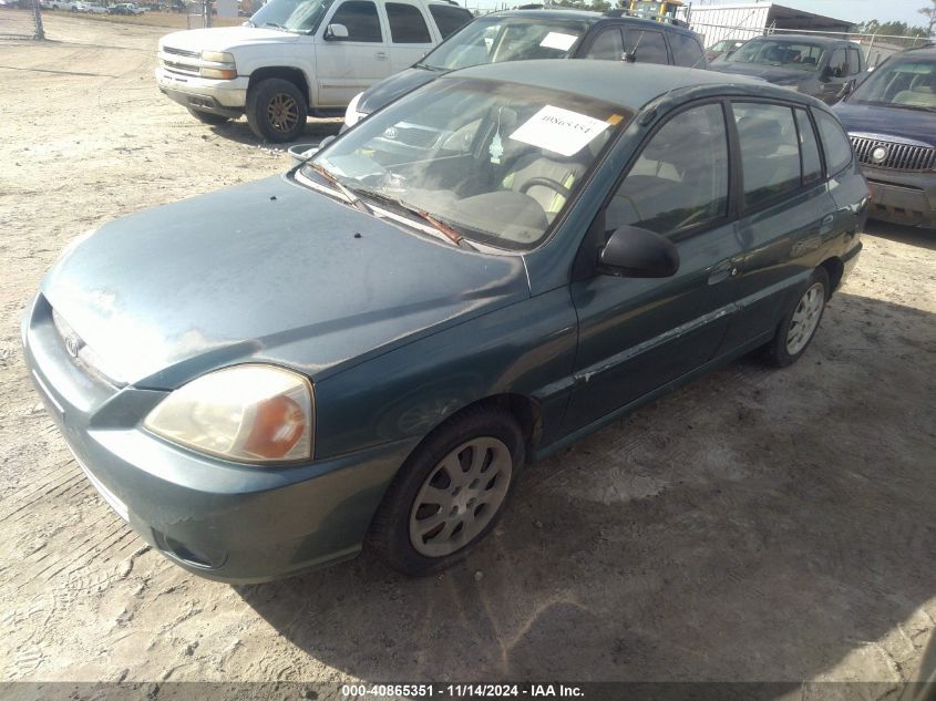 2003 Kia Rio Cinco VIN: KNADC165536138293 Lot: 40865351