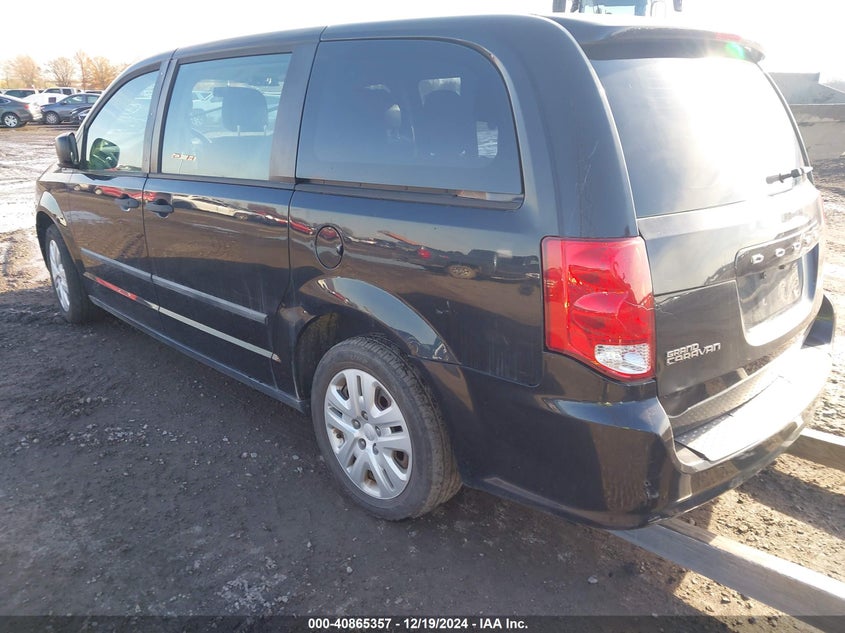 Vin: 2c4rdgbg7er131129, lot: 41354998, dodge grand caravan american value pkg 20143