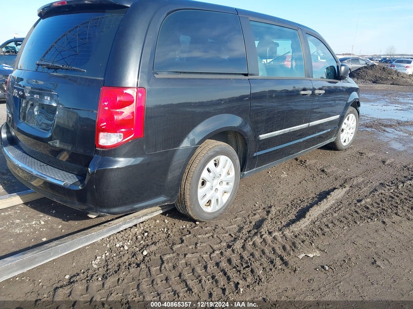 Vin: 2c4rdgbg7er131129, lot: 41354998, dodge grand caravan american value pkg 20144