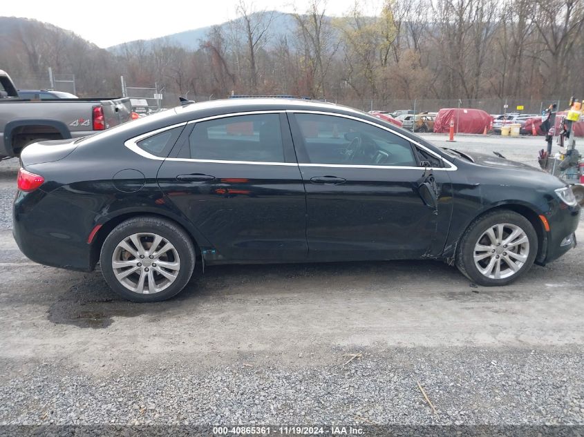 2016 Chrysler 200 Limited VIN: 1C3CCCAB6GN130291 Lot: 40865361