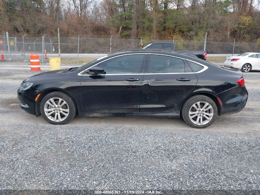 2016 Chrysler 200 Limited VIN: 1C3CCCAB6GN130291 Lot: 40865361