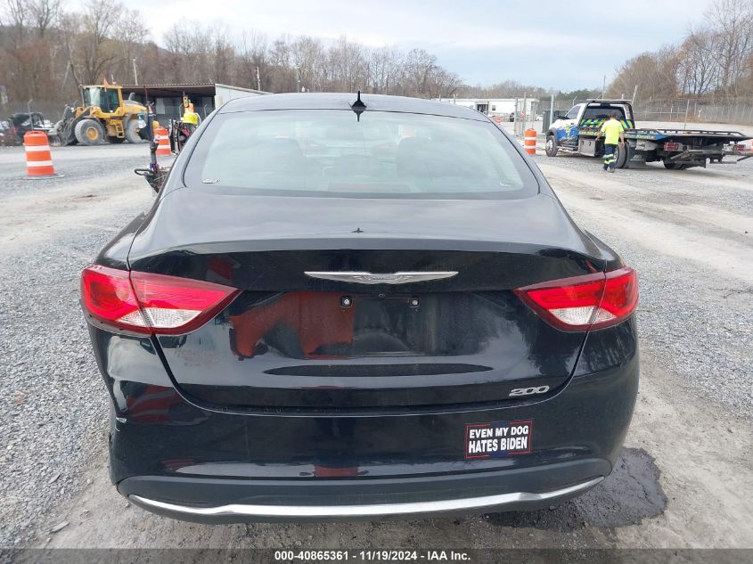 2016 Chrysler 200 Limited VIN: 1C3CCCAB6GN130291 Lot: 40865361