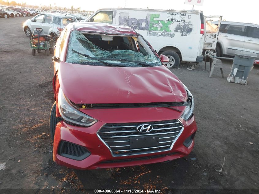 2019 Hyundai Accent Se VIN: 3KPC24A38KE083923 Lot: 40865364