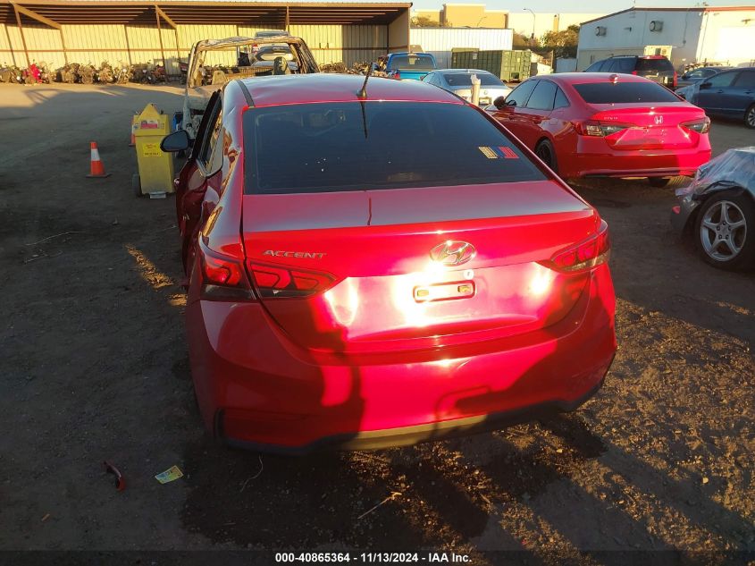 2019 Hyundai Accent Se VIN: 3KPC24A38KE083923 Lot: 40865364