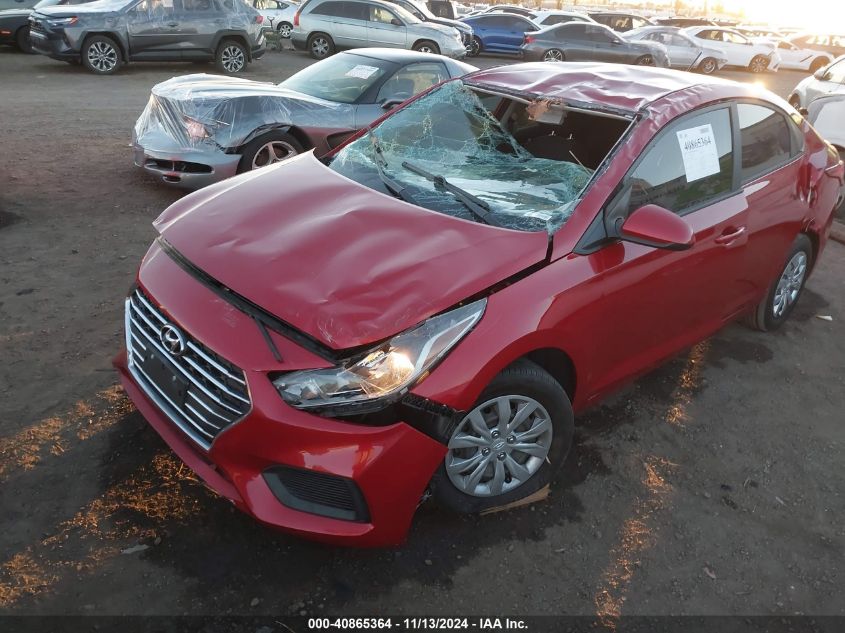 2019 Hyundai Accent Se VIN: 3KPC24A38KE083923 Lot: 40865364