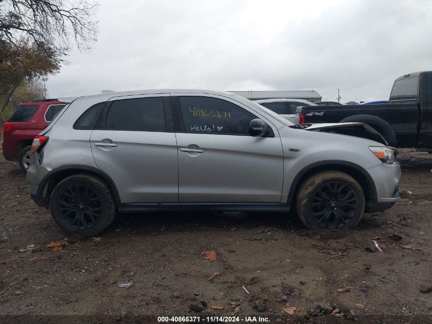 2019 Mitsubishi Outlander Sport 2.0 Sp VIN: JA4AR3AU8KU019804 Lot: 40865371