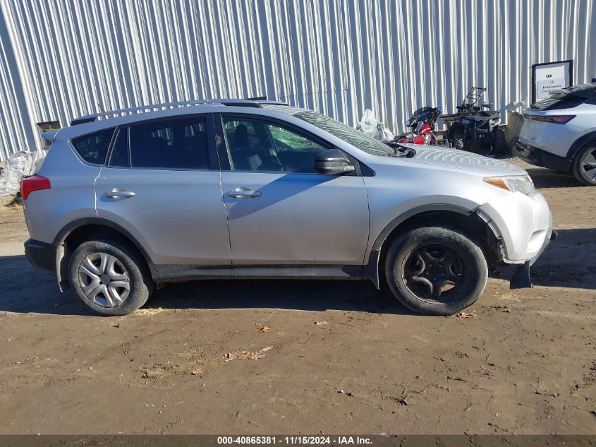 2015 Toyota Rav4 Le VIN: JTMBFREV2FD146076 Lot: 40865381