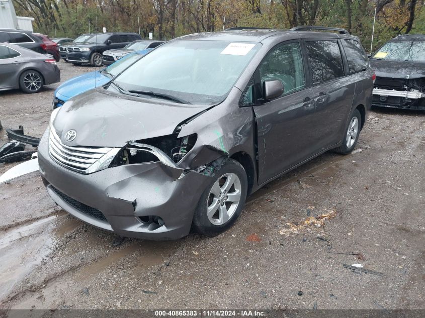 2014 Toyota Sienna Le V6 8 Passenger VIN: 5TDKK3DC8ES491284 Lot: 40865383