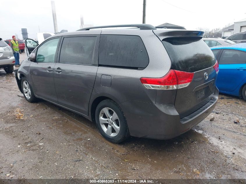 2014 Toyota Sienna Le V6 8 Passenger VIN: 5TDKK3DC8ES491284 Lot: 40865383