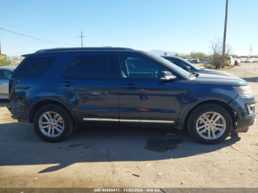 2016 Ford Explorer Xlt VIN: 1FM5K7D88GGC41181 Lot: 40865411