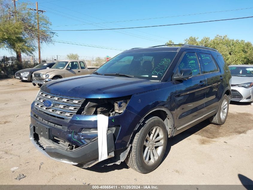 2016 Ford Explorer Xlt VIN: 1FM5K7D88GGC41181 Lot: 40865411