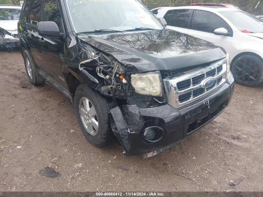 2008 Ford Escape Xls/Xls Manual VIN: 1FMCU02Z98KA46533 Lot: 40865412