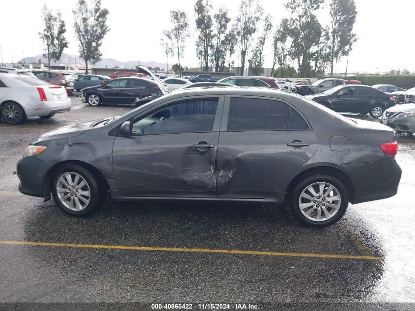 2010 Toyota Corolla Le VIN: 2T1BU4EE5AC412575 Lot: 40865422