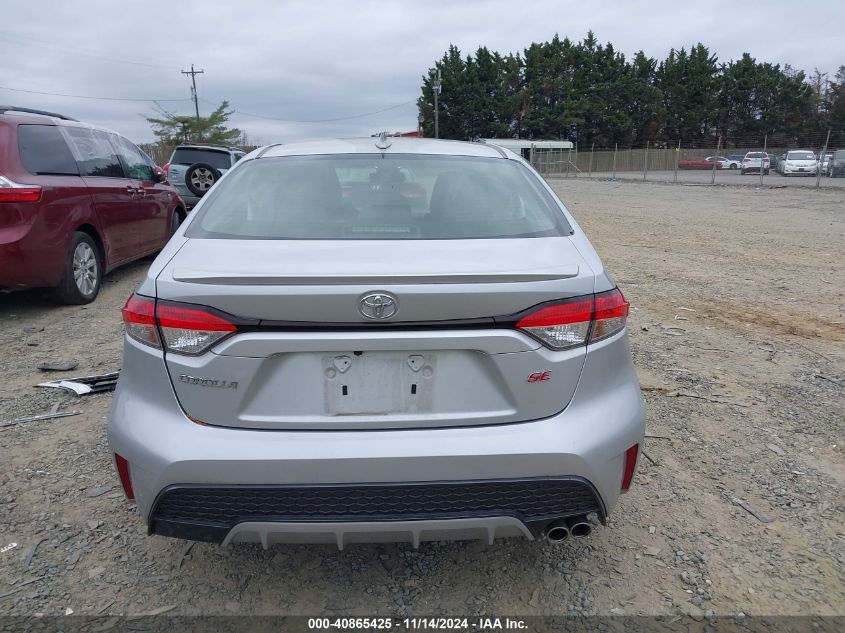 2021 Toyota Corolla Se VIN: JTDS4MCE0MJ064809 Lot: 40865425