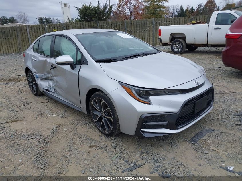 2021 Toyota Corolla Se VIN: JTDS4MCE0MJ064809 Lot: 40865425