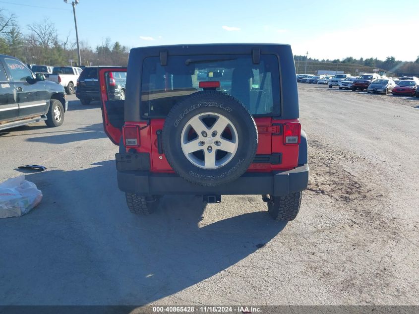 2015 Jeep Wrangler Sport VIN: 1C4AJWAGXFL505387 Lot: 40865428