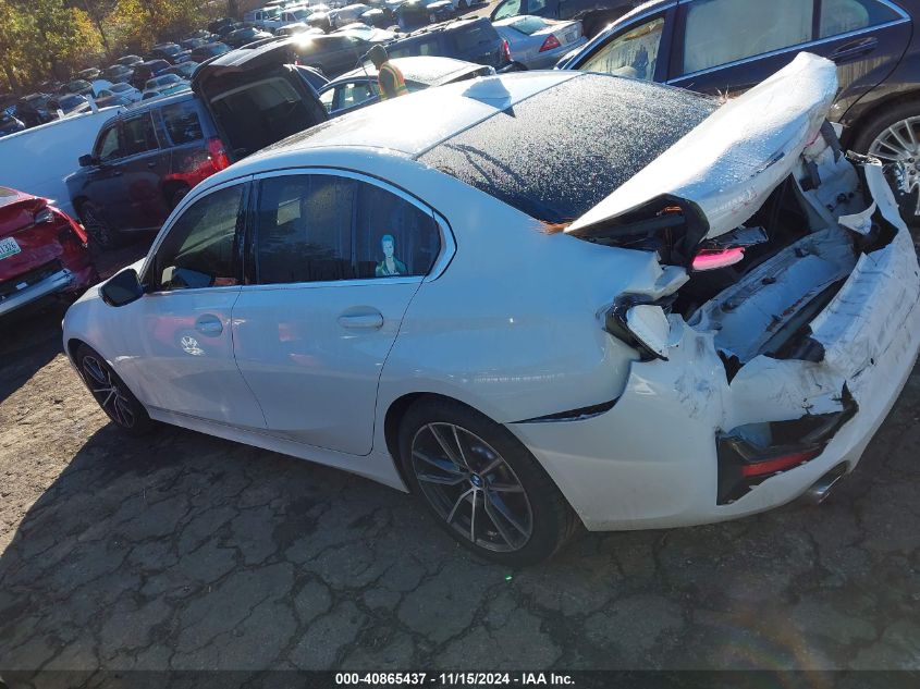 2020 BMW 330I VIN: 3MW5R1J08L8B08826 Lot: 40865437