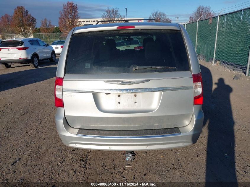 2011 Chrysler Town & Country Touring-L VIN: 2A4RR8DG0BR781611 Lot: 40865450