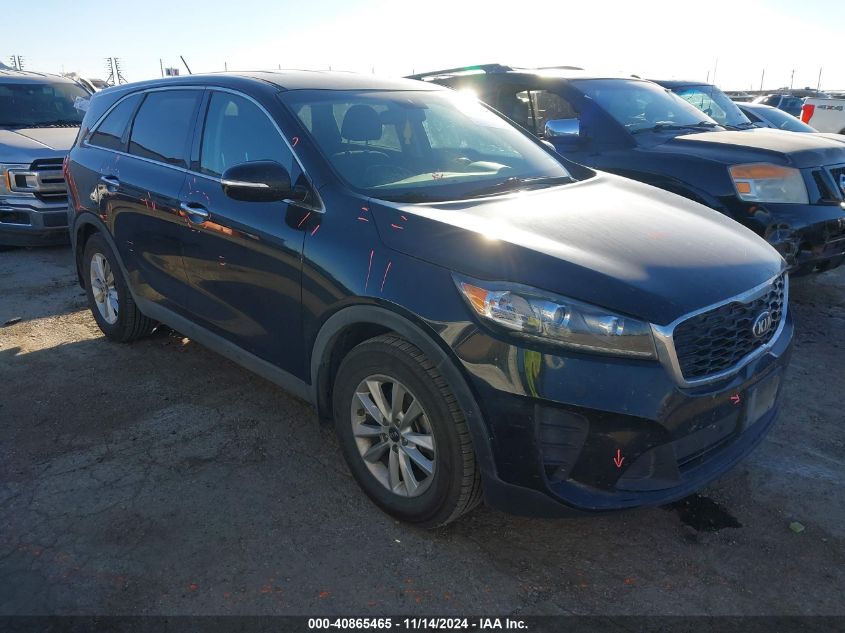 2019 Kia Sorento 2.4L Lx VIN: 5XYPG4A35KG548325 Lot: 40865465