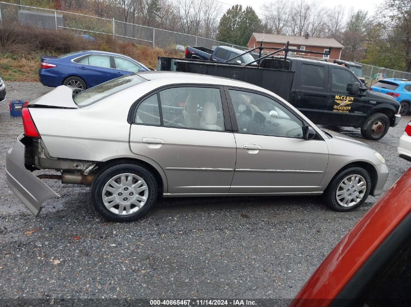 2004 Honda Civic Lx VIN: 1HGES16564L014886 Lot: 40865467