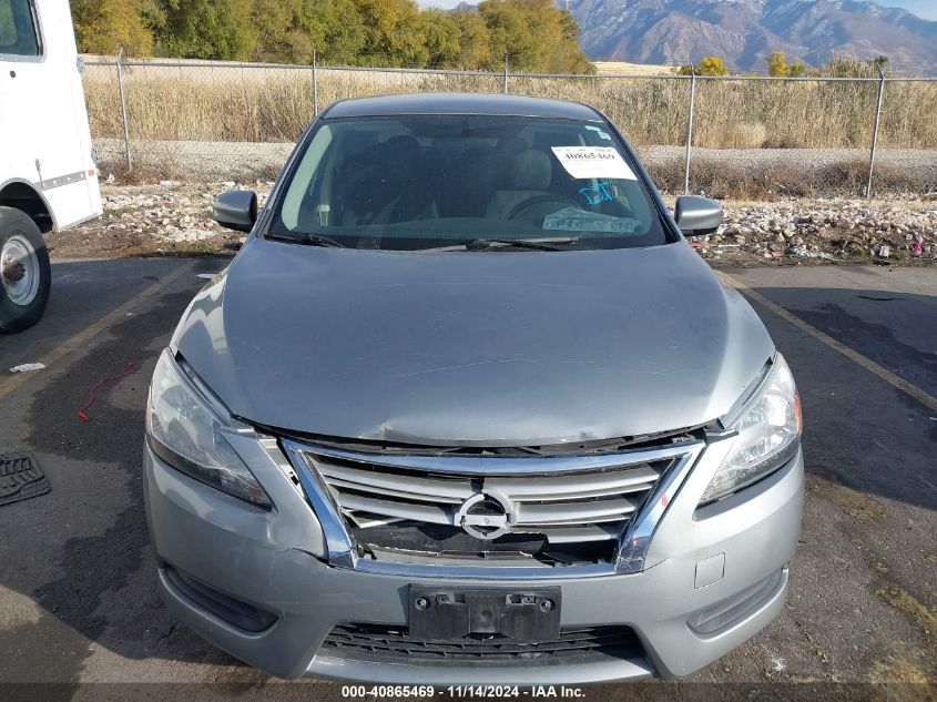 2013 Nissan Sentra Sv VIN: 3N1AB7AP9DL638293 Lot: 40865469