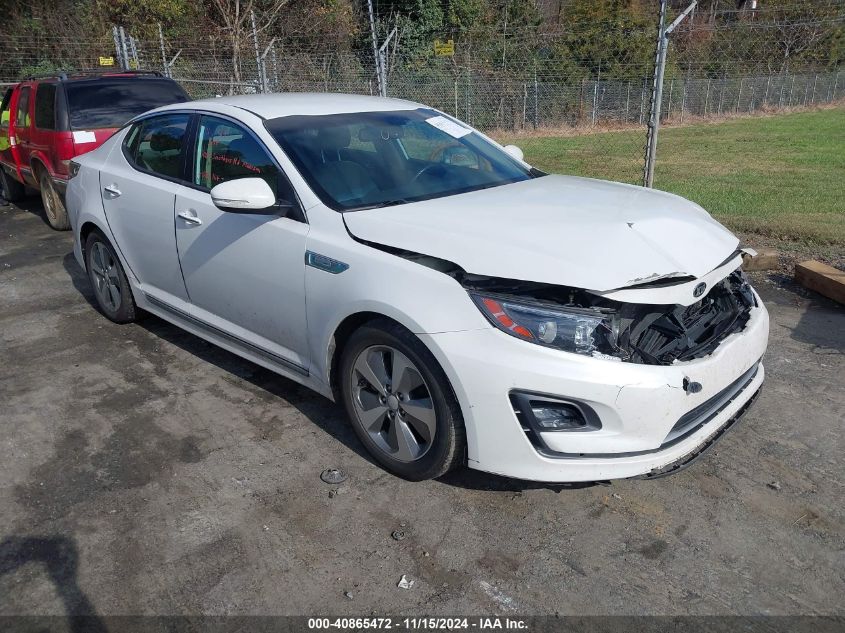 2015 KIA Optima, Hybrid EX