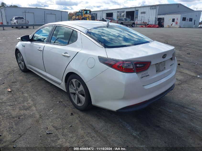 VIN KNAGN4AD1F5091703 2015 KIA Optima, Hybrid EX no.3