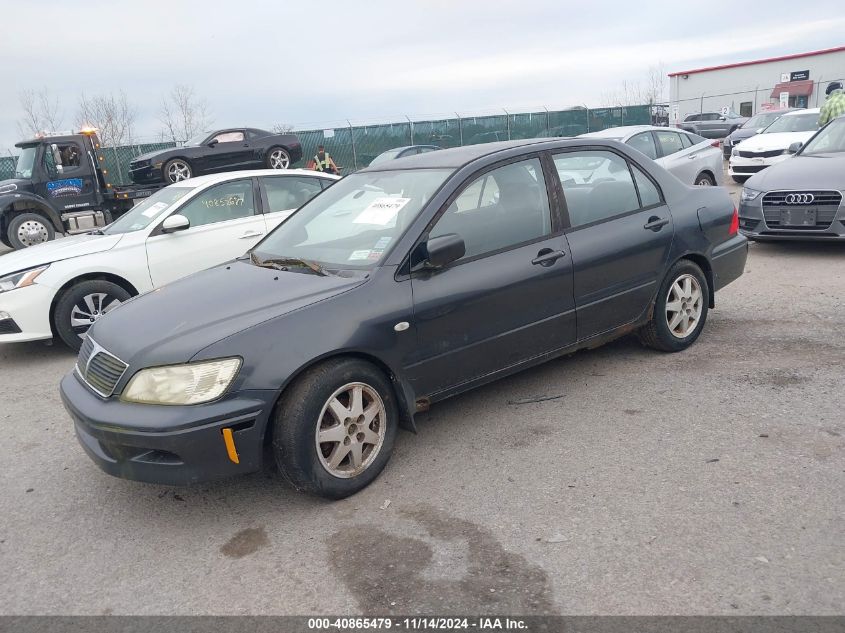 2002 Mitsubishi Lancer Ls VIN: JA3AJ36E42U052117 Lot: 40865479