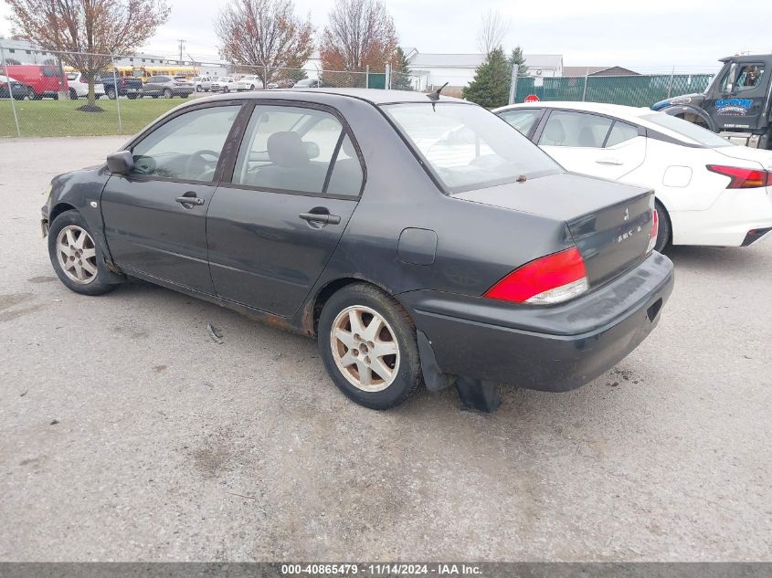 2002 Mitsubishi Lancer Ls VIN: JA3AJ36E42U052117 Lot: 40865479