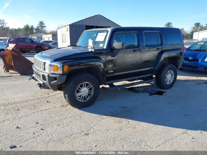 2007 Hummer H3 Suv VIN: 5GTDN13E578137021 Lot: 40865481