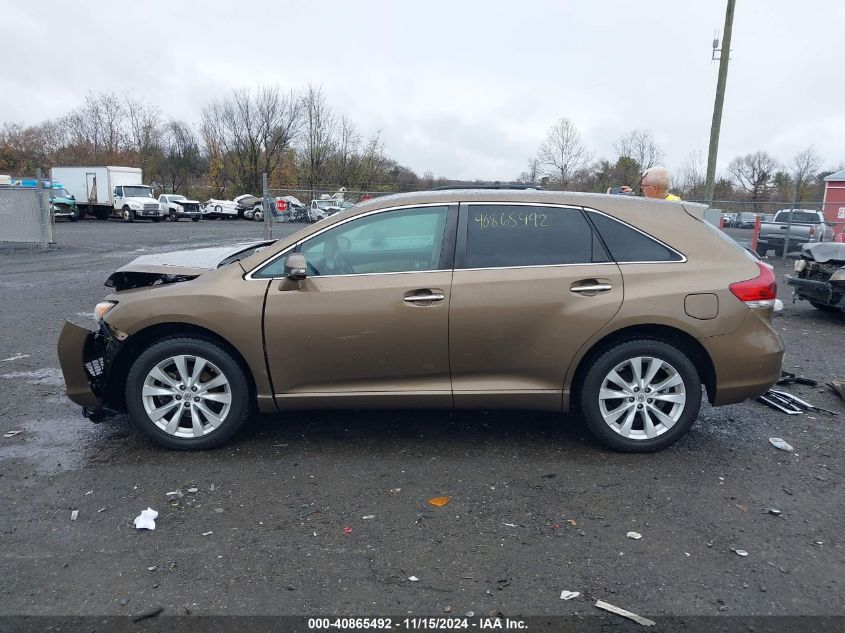 2014 Toyota Venza Xle VIN: 4T3BA3BB3EU062100 Lot: 40865492