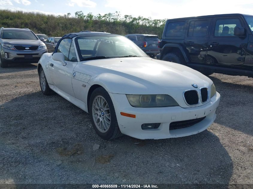 2002 BMW Z3 2.5I VIN: 4USCN33442LM06356 Lot: 40865509