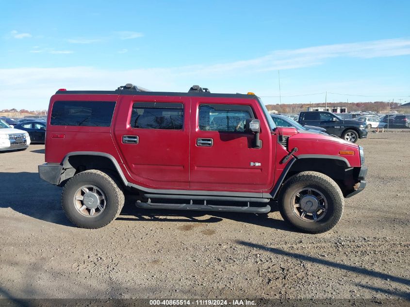 2005 Hummer H2 Suv VIN: 5GRGN23U65H111850 Lot: 40865514