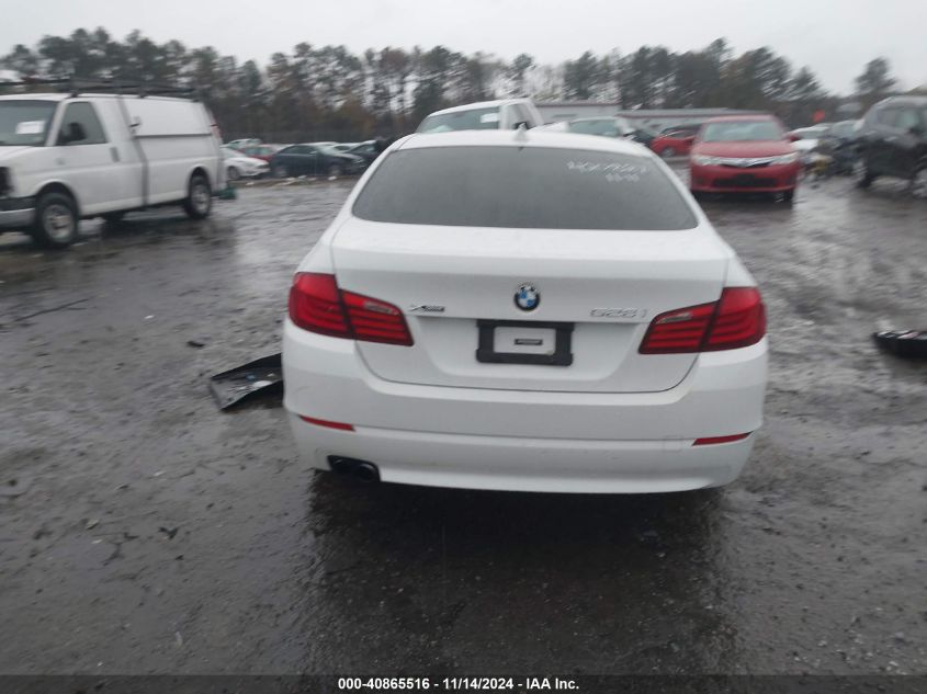 2013 BMW 528I xDrive VIN: WBAXH5C59DD108639 Lot: 40865516